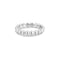 Silver Round Dome Band
